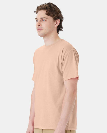 ComfortWash by Hanes Botanical Dyed T-Shirt GDH11B #colormdl_Botanical Annatto