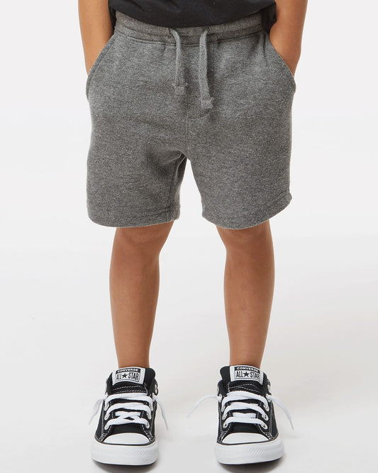 Independent Trading Co. Toddler Lightweight Special Blend Fleece Shorts PRM11SRT