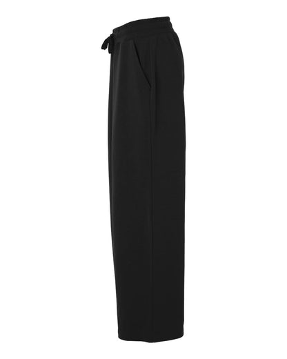 American Apparel Women's French Terry Wide Leg Pants FTP00 #color_Black