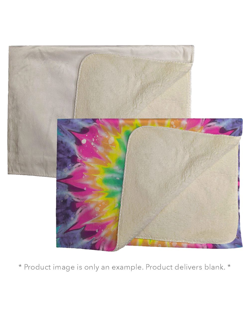 Liberty Bags Sublimation Micro Mink Sherpa Plush Blanket PSB5060MS