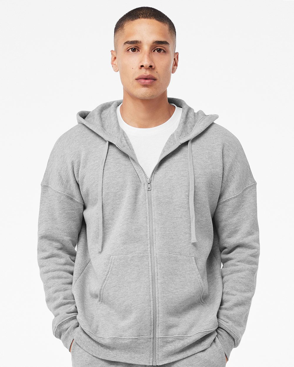 BELLA + CANVAS Sponge Fleece DTM Full-Zip Hoodie 3759