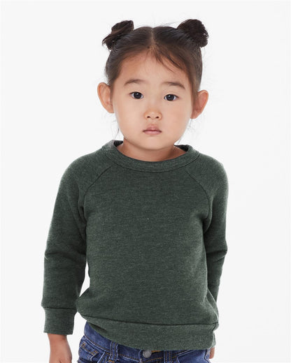 BELLA + CANVAS Toddler Sponge Fleece Raglan Sweatshirt 3901T BELLA + CANVAS Toddler Sponge Fleece Raglan Sweatshirt 3901T