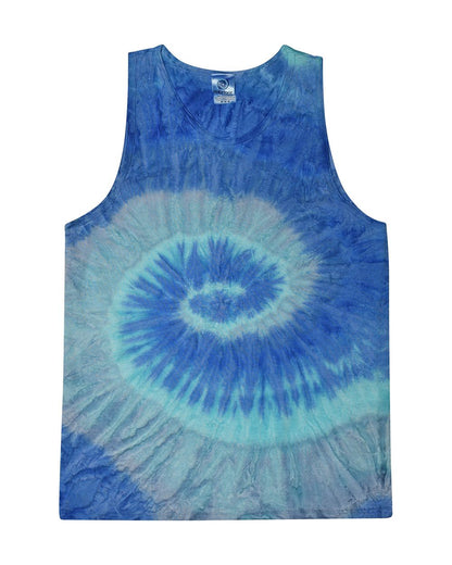 Colortone Unisex Tie-Dyed Tank Top 3500 Colortone Unisex Tie-Dyed Tank Top 3500