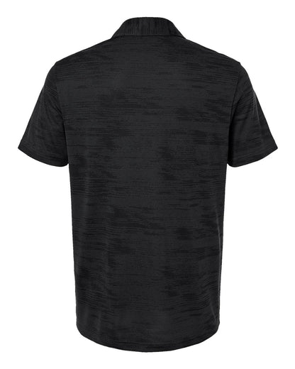 Adidas Ultimate365 Textured Stripe Polo A2005 #color_Carbon/ Black