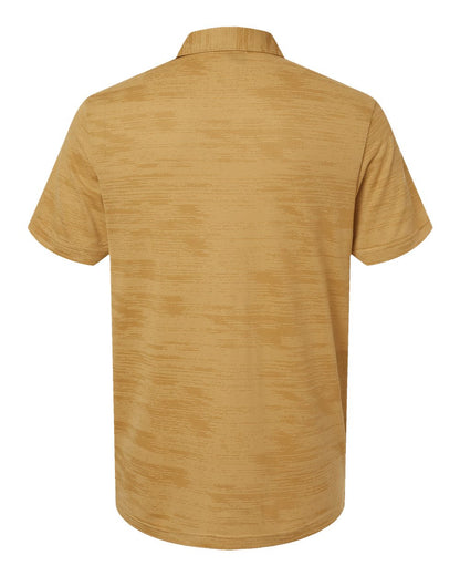 Adidas Ultimate365 Textured Stripe Polo A2005 #color_Oat/ Golden Beige