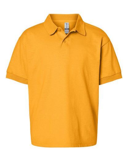 Gildan DryBlend® Youth Jersey Polo 8800B #color_Gold