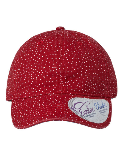 Infinity Her Women's Garment-Washed Fashion Print Cap HATTIE Infinity Her Women's Garment-Washed Fashion Print Cap HATTIE