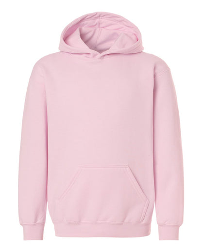 Tultex Youth Hooded Sweatshirt 320Y #color_Light Pink