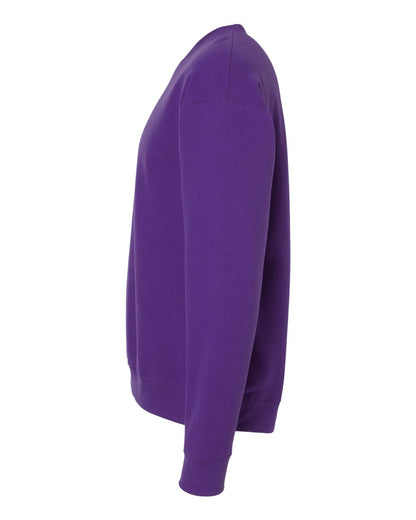 Tultex Fleece Crewneck Sweatshirt 340 #color_Purple