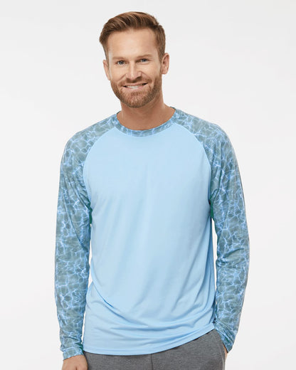 Paragon Men's Panama Colorblocked Long Sleeve T-Shirt 231 Paragon Men's Panama Colorblocked Long Sleeve T-Shirt 231