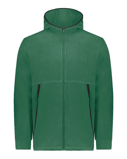 Augusta Sportswear Eco Revive™ Polar Fleece Hooded Full-Zip Jacket 6858 Augusta Sportswear Eco Revive™ Polar Fleece Hooded Full-Zip Jacket 6858