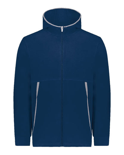 Augusta Sportswear Eco Revive™ Youth Polar Fleece Hooded Full-Zip Jacket 6859 Augusta Sportswear Eco Revive™ Youth Polar Fleece Hooded Full-Zip Jacket 6859