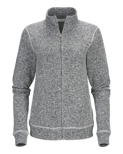 Boxercraft Women's Alpine Full-Zip BW5207 #color_Black Heather