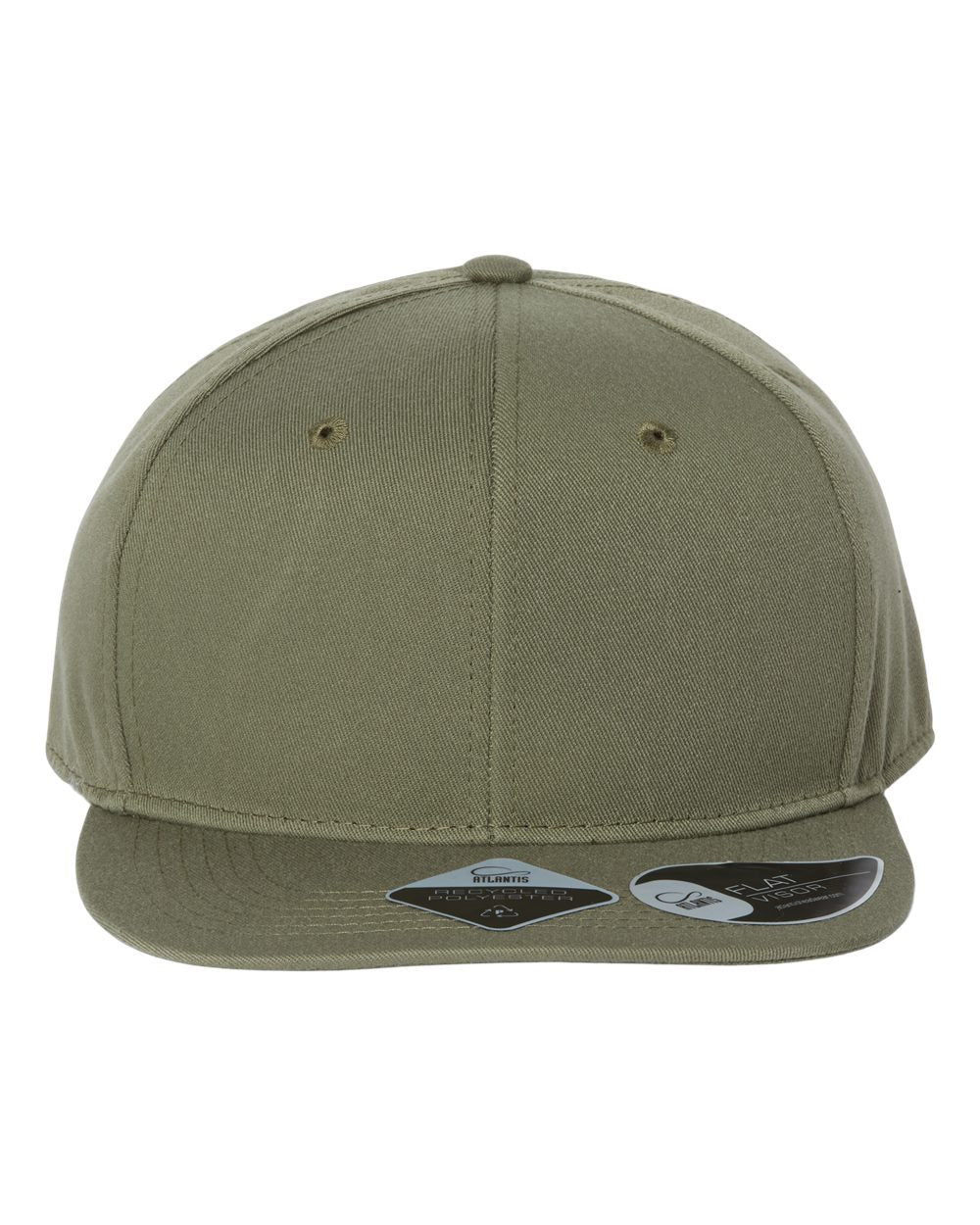 Atlantis Headwear Sustainable Flat Bill Cap JAMES