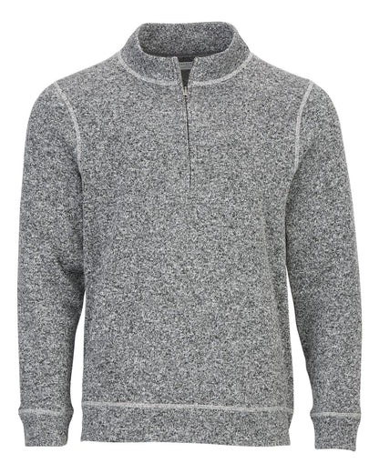 Boxercraft Alpine Quater-Zip Pullover BM5207 #color_Black Heather