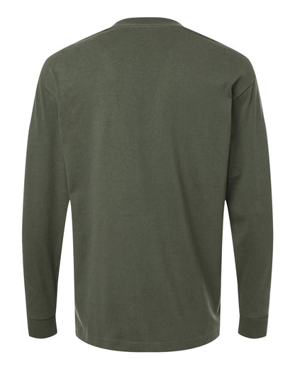 American Apparel Super Heavyweight Long Sleeve Pocket Tee 9410 #color_Lieutenant