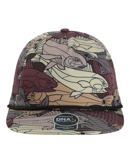 Imperial The Golden Hour Cap DNA014 #color_Olive Green/ Tan