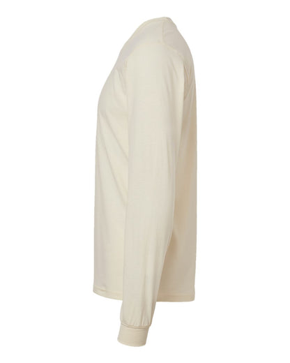 American Apparel Fine Jersey Long Sleeve Tee 2007 #color_Cream