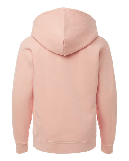 Comfort Colors Garment-Dyed Youth Lightweight Fleece Hooded Sweatshirt 1467Y #color_Peachy