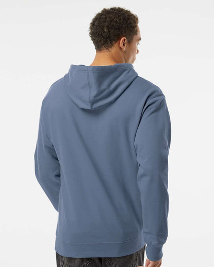 Independent Trading Co. Midweight Hooded Sweatshirt SS4500 #colormdl_Storm Blue