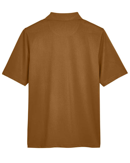 Harriton Men's Advantage Snag Protection Plus Polo M348 #color_Duck Brown