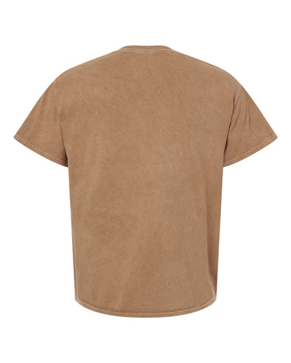 Dyenomite Mineral Wash T-Shirt 200MW #color_Weathered Brown