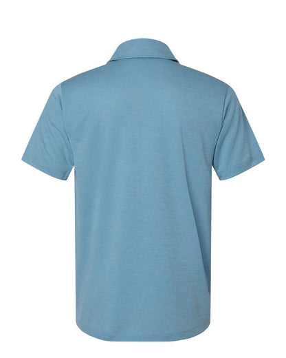 AllPro Men's Pro-Lock Performance Mélange Polo 4HM00 #color_Cloud Blue Melange