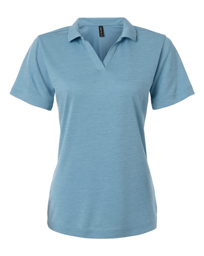 AllPro Women's Pro-Lock Performance Mélange Polo 4HM00L #color_Cloud Blue Melange