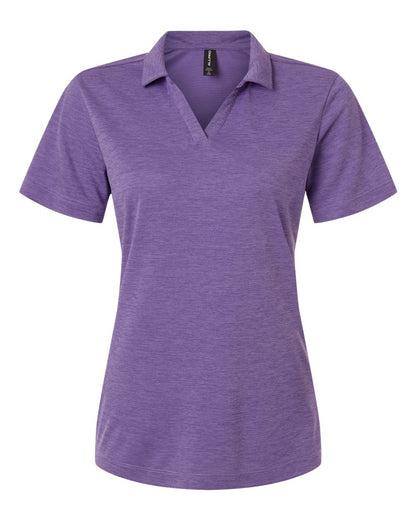 AllPro Women's Pro-Lock Performance Mélange Polo 4HM00L #color_Violet Melange