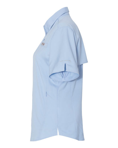 Columbia Women's PFG Tamiami™ II Short Sleeve Shirt 212466 #color_Sail