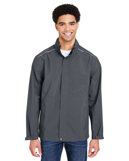 CORE365 Men's Barrier Rain Jacket CE712 #colormdl_Carbon