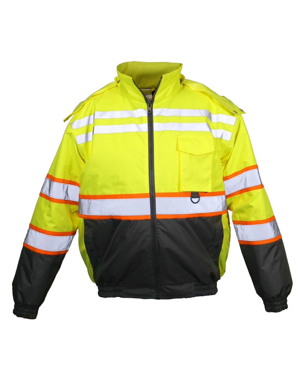 Kishigo Unisex Economy Contrast Class 3 Bomber Jacket JS156