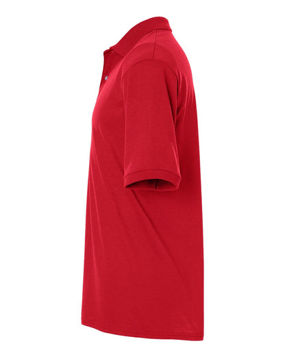JERZEES Men's Dri-Power® Polo 437R #color_True Red