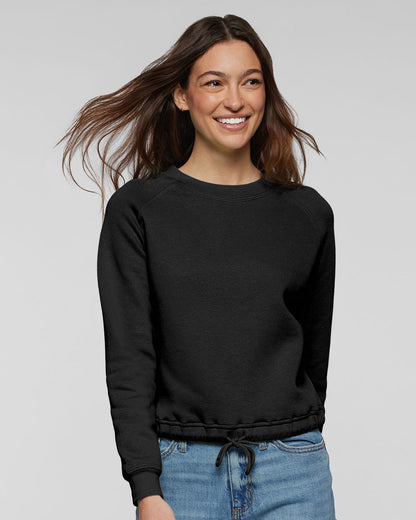 LAT Women's Relaxed 3-End Boxy Fleece Crewneck Sweatshirt 3528 LAT Women's Relaxed 3-End Boxy Fleece Crewneck Sweatshirt 3528
