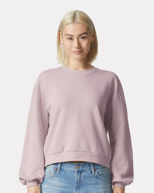 American Apparel ReFlex Women's Fleece Crewneck Sweatshirt RF494