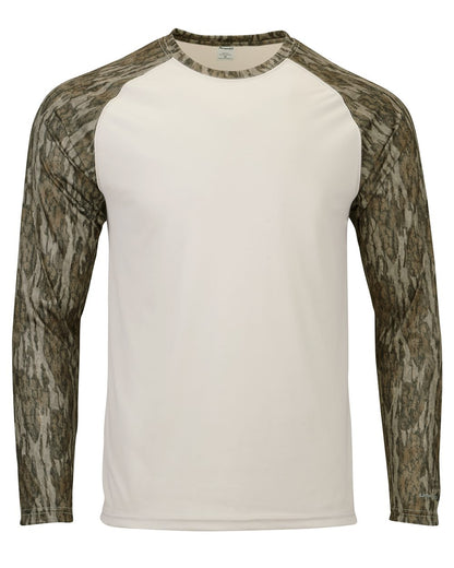 Paragon Men's Jackson Mossy Oak Colorblocked Long Sleeve T-Shirt 236 Paragon Men's Jackson Mossy Oak Colorblocked Long Sleeve T-Shirt 236
