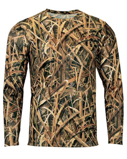 Paragon Men's Oxford Performance Camo Print Long Sleeve T-Shirt 237 Paragon Men's Oxford Performance Camo Print Long Sleeve T-Shirt 237