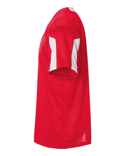 Alleson Athletic Striker Placket 7976 #color_Red/ White