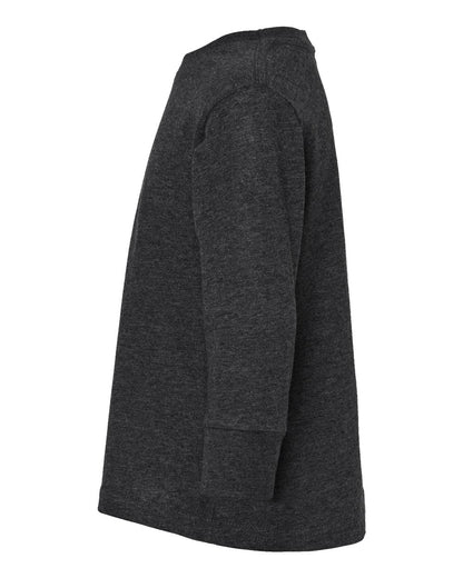 Rabbit Skins Toddler Fine Jersey Long Sleeve Tee 3302 #color_Vintage Smoke