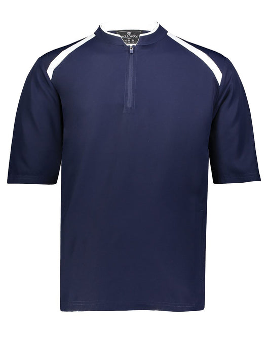 Holloway Youth Clubhouse Short Sleeve Quarter-Zip Pullover 229681