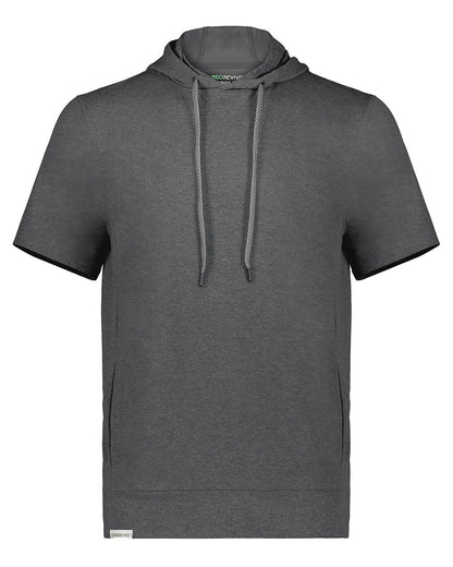 Holloway Men's Eco Revive™ Ventura Soft Knit Short Sleeve Hooded Sweatshirt 222505 Holloway Men&#39;s Eco Revive™ Ventura Soft Knit Short Sleeve Hooded Sweatshirt 222505