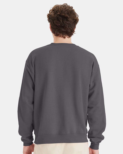 Hanes Unisex EcoSmart® Crewneck Sweatshirt P160 #colormdl_Smoke Grey
