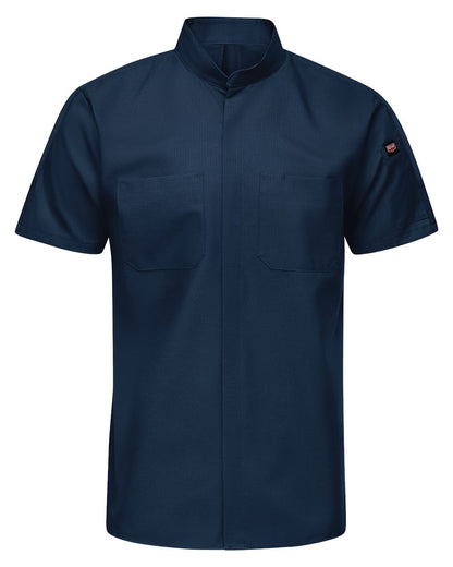 Red Kap Men's Mimix™ Pro+ Short Sleeve Work Shirt With OilBlok SX46 Red Kap Men's Mimix™ Pro+ Short Sleeve Work Shirt With OilBlok SX46