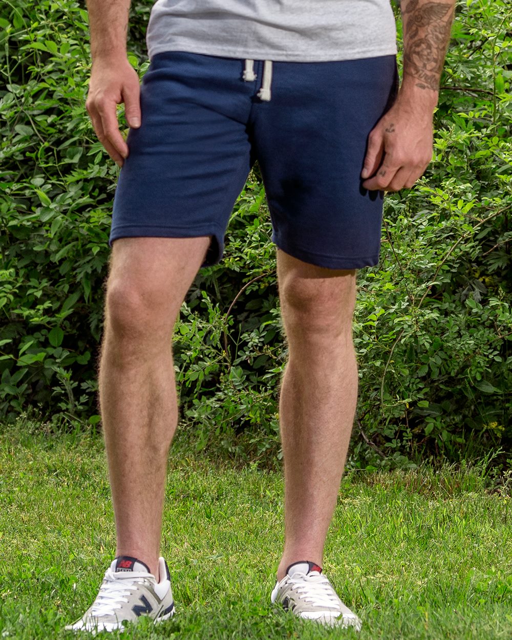 MV Sport Unisex Vintage Fleece Shorts 22743