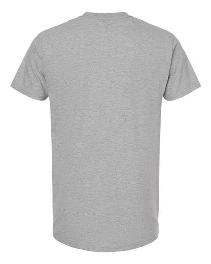 Tultex Heavyweight Jersey Pocket T-Shirt 293 #color_Heather Grey