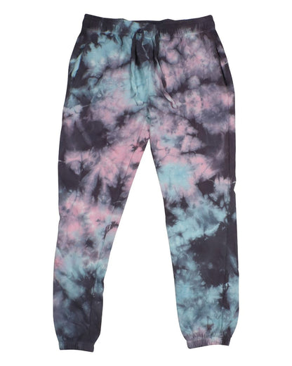 Dyenomite Premium Fleece Tie-Dyed Sweatpants 875VR Dyenomite Premium Fleece Tie-Dyed Sweatpants 875VR