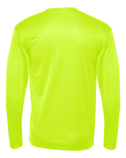 C2 Sport Unisex Performance Long Sleeve T-Shirt 5104 #color_Safety Yellow