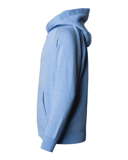 Independent Trading Co. Youth Lightweight Special Blend Raglan Zip Hood PRM15YSBZ #color_Pacific