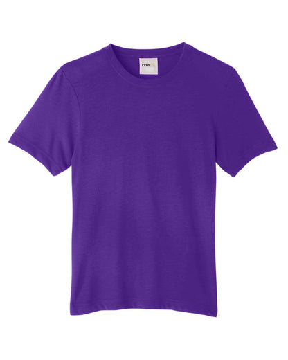 CORE365 Youth Fusion ChromaSoft™ Performance T-Shirt CE111Y #color_Campus Purple