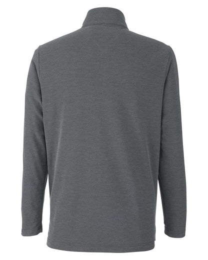 CORE365 Men's Fusion ChromaSoft™ Pique Quarter-Zip Pullover CE405 #color_Carbon Heather
